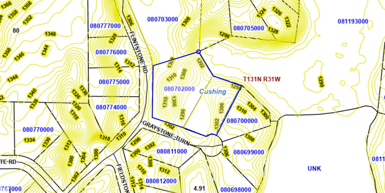 Near Private Lake - Flinstone Dr, Cushing, MN 56443